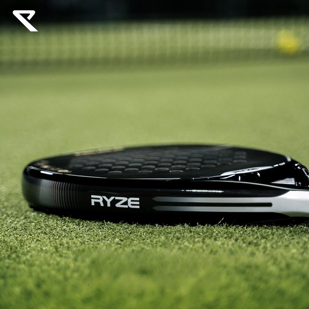 RYZE PEGASUS – Padel Schläger aus 100% Kohlefaser - Maximale Power & Kontrolle - 360g Leicht & Langl