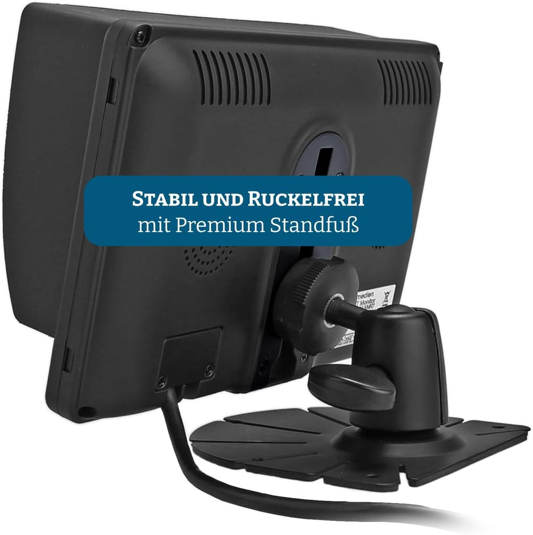 7 Zoll TFT LCD Monitor cm-NMR7 Bildschirm für Rückfahrkamera Kamera System 12V 24V 7" Display Rückfa