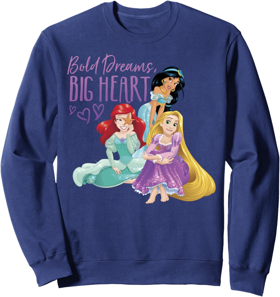 Disney Princess Bold Dreams Big Heart Group Shot Sweatshirt