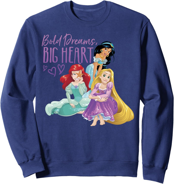 Disney Princess Bold Dreams Big Heart Group Shot Sweatshirt
