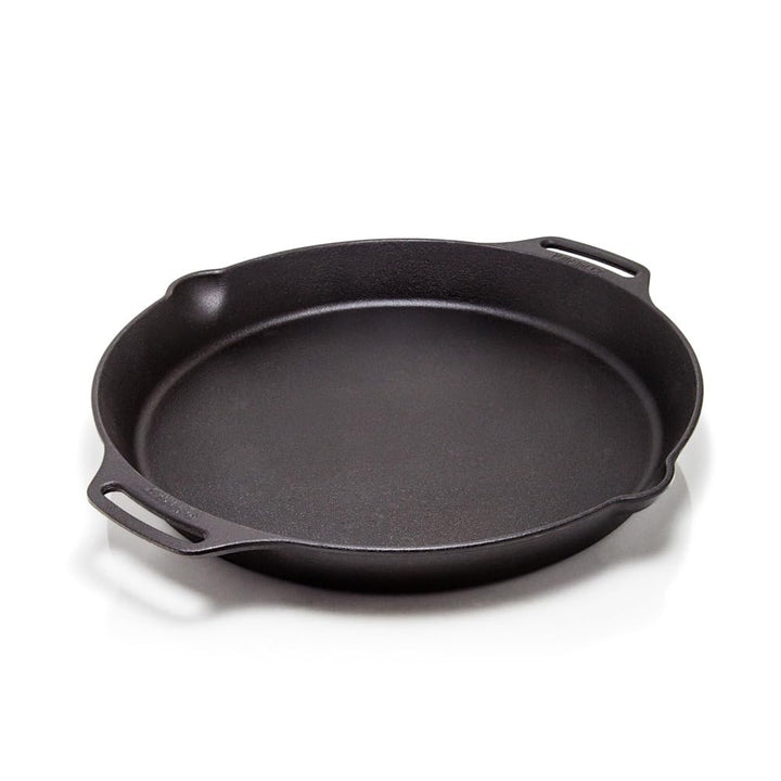 Petromax Gusseisen-Feuerpfanne mit Henkeln - Gusseisenpfanne, 40 cm | Pfanne für Induktion, Gas, Gri