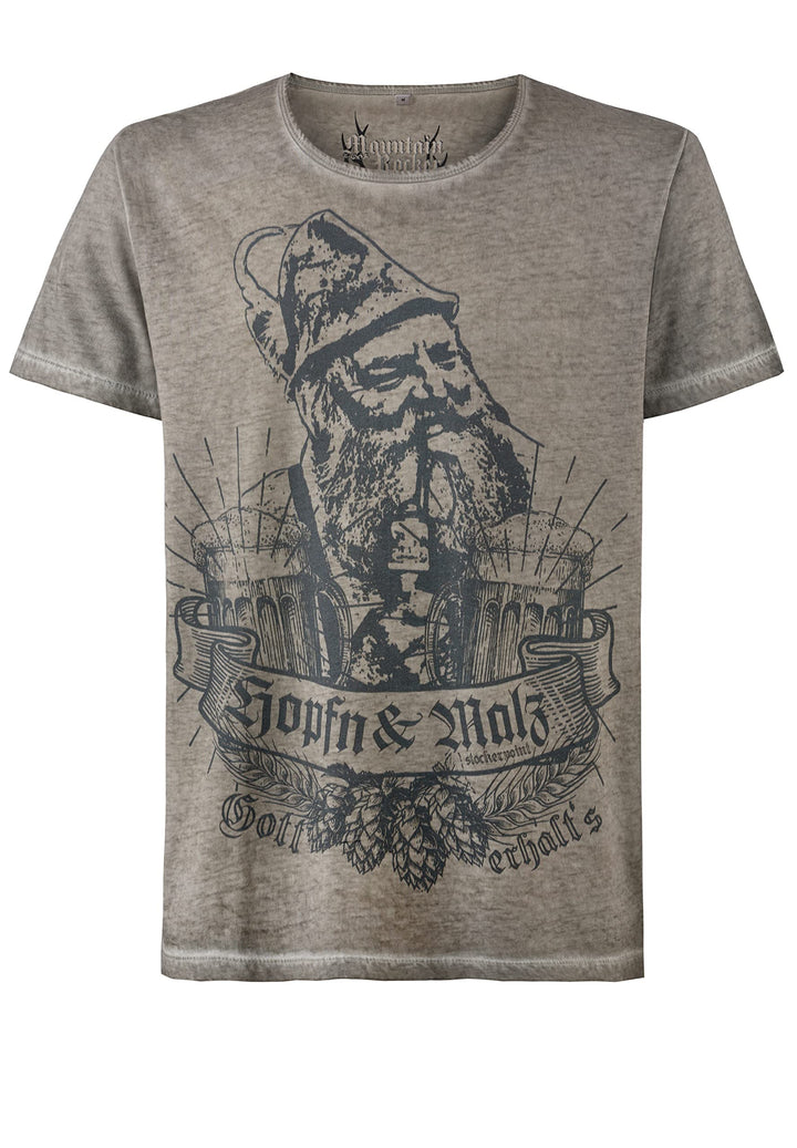 Stockerpoint Herren Ignaz Trachtenshirt S Stein, S Stein