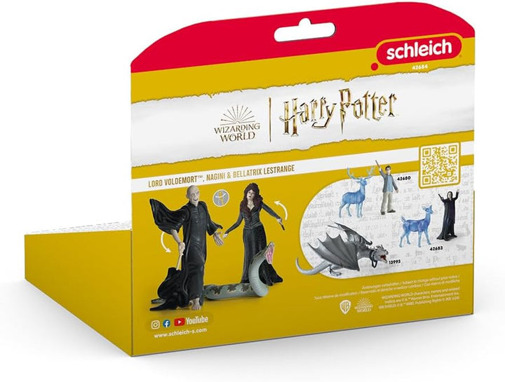 schleich 42684 Lord Voldemort, Nagini & Bellatrix Lestrange, ab 6 Jahren, HARRY POTTER - Spielfigur,