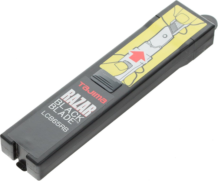 Tajima RAZAR BLACK 25 mm Klingen, Spender und Karte, 1 Stück, TAJ-11548