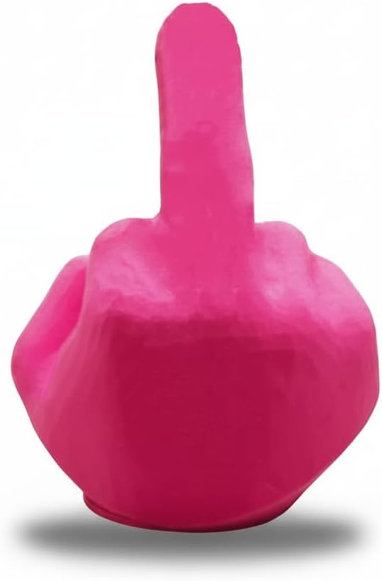 Kugelschutzkappe für Anhängerkupplungen - Hand - Mittelfinger - Abdeckkappe für Kupplungen - AHK Kap