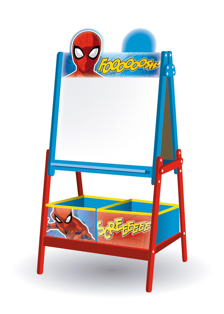 ARDITEX – Kindertafel von Marvel Spiderman mit doppelseitiger Oberfläche für Kreide und Filzstift un