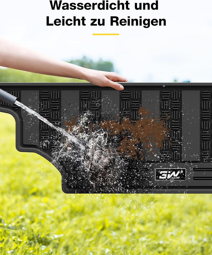 3W Kofferraumwanne für Land Rover Defender 130 L663 2020-2026, TPE Allwetter Massgeschneiderte Koffe