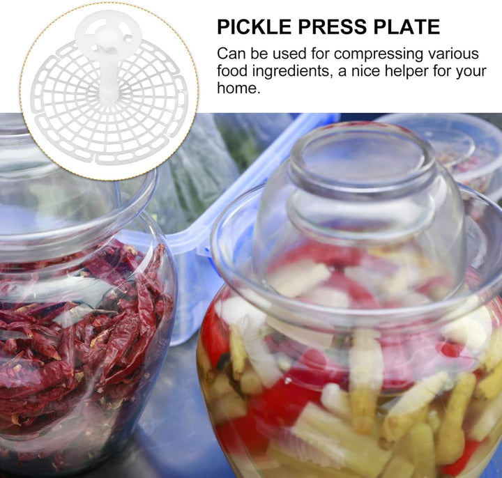 Garneck Einmachglas-presswerkzeug Gärungszubehör Tragbare Einmachglas-pressplatte Einmachglas-Presse