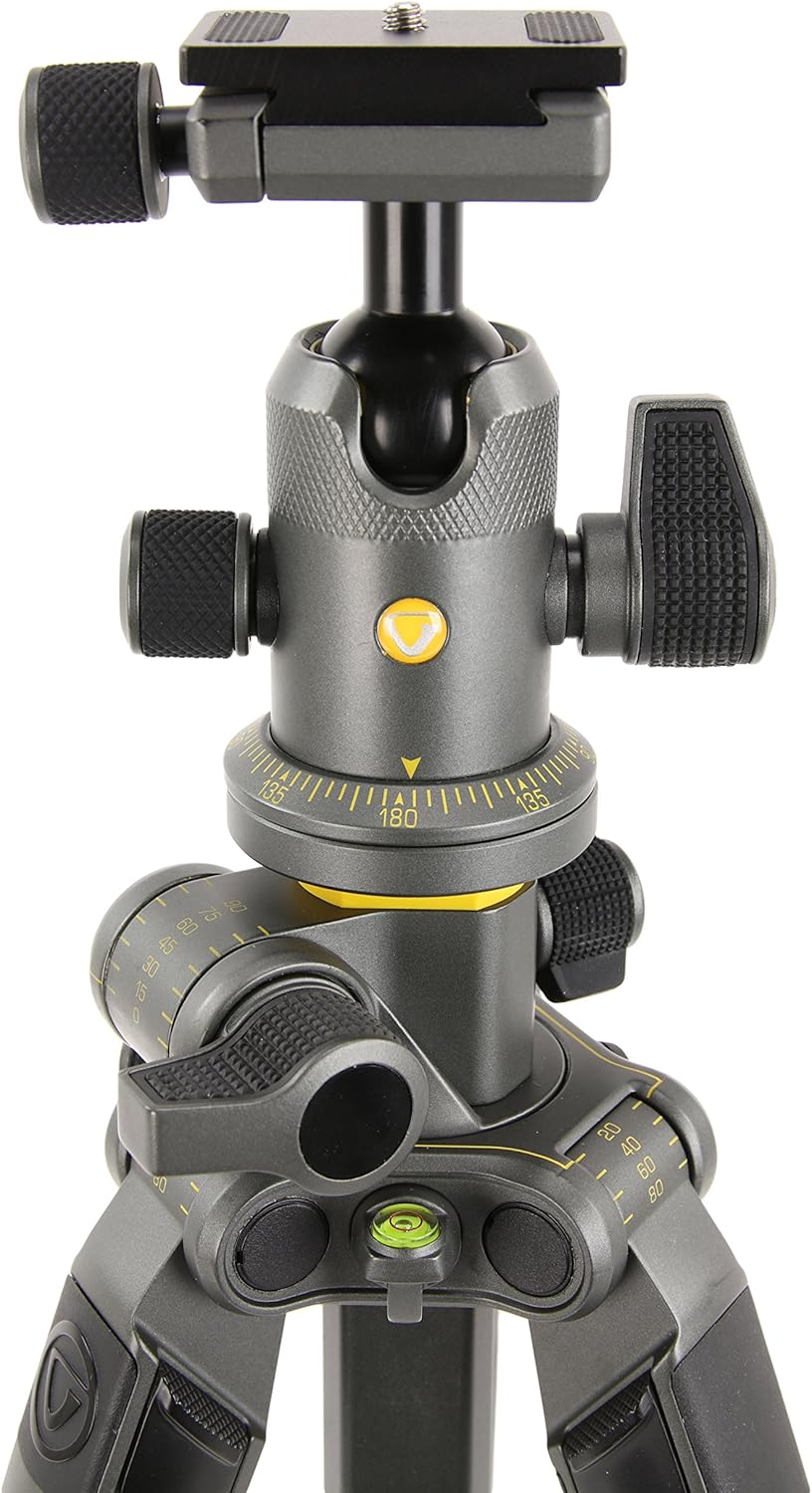 Vanguard Alta Pro 2+ 263AB 100 - Stativ mit Kugelkopf mit umklappbarer Mittelsäule, Kugel