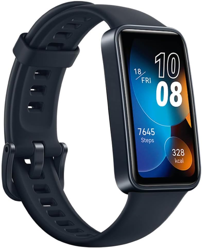 HUAWEI Band 8 Smartwatch, Ultraflaches Design, Schlaf-Tracking, 2 Wochen Akkulaufzeit,Gesundheits- u