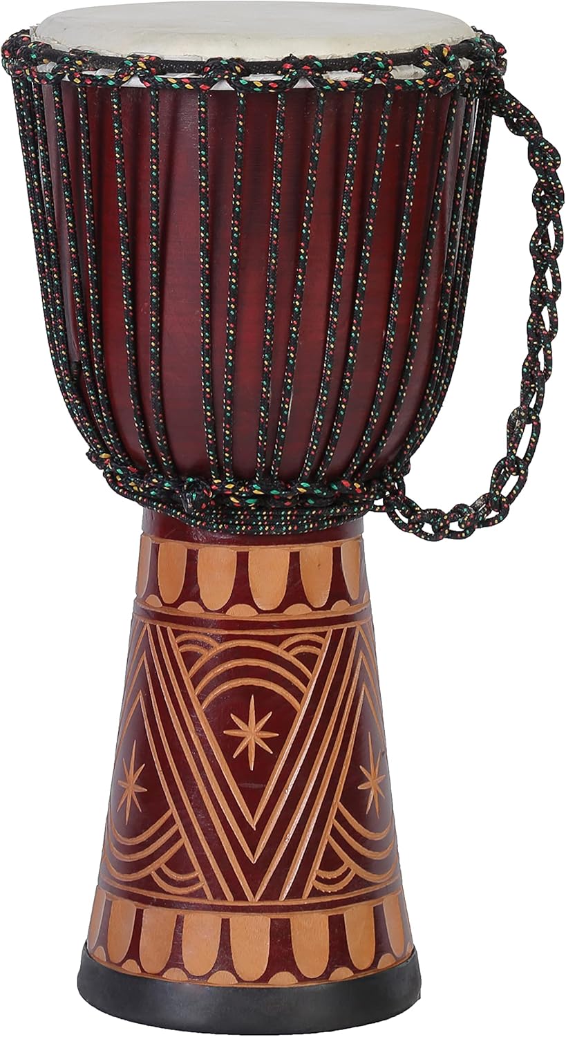 60cm Profi Djembe Trommel Bongo Drum Darbuka Art Super Klang Afrika Style