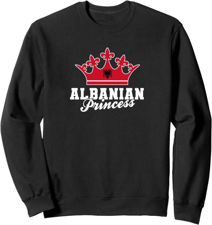 Albanische Prinzessin Albanischer Adler Shqiponja Albanien Sweatshirt
