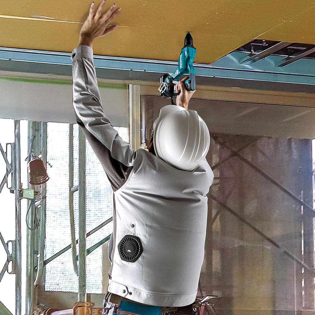 Makita DFJ213Z2XL Akku-Klimajacke Gr.2XL 12 V max. - 18 V (ohne Akku, ohne Ladegerät)