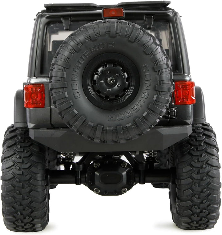 Amewi AMXRock Mini-Crosstrail Scale Crawler 4WD 1:16 RTR grau inkl. Fernsteuerung, Akku, Ladekabel