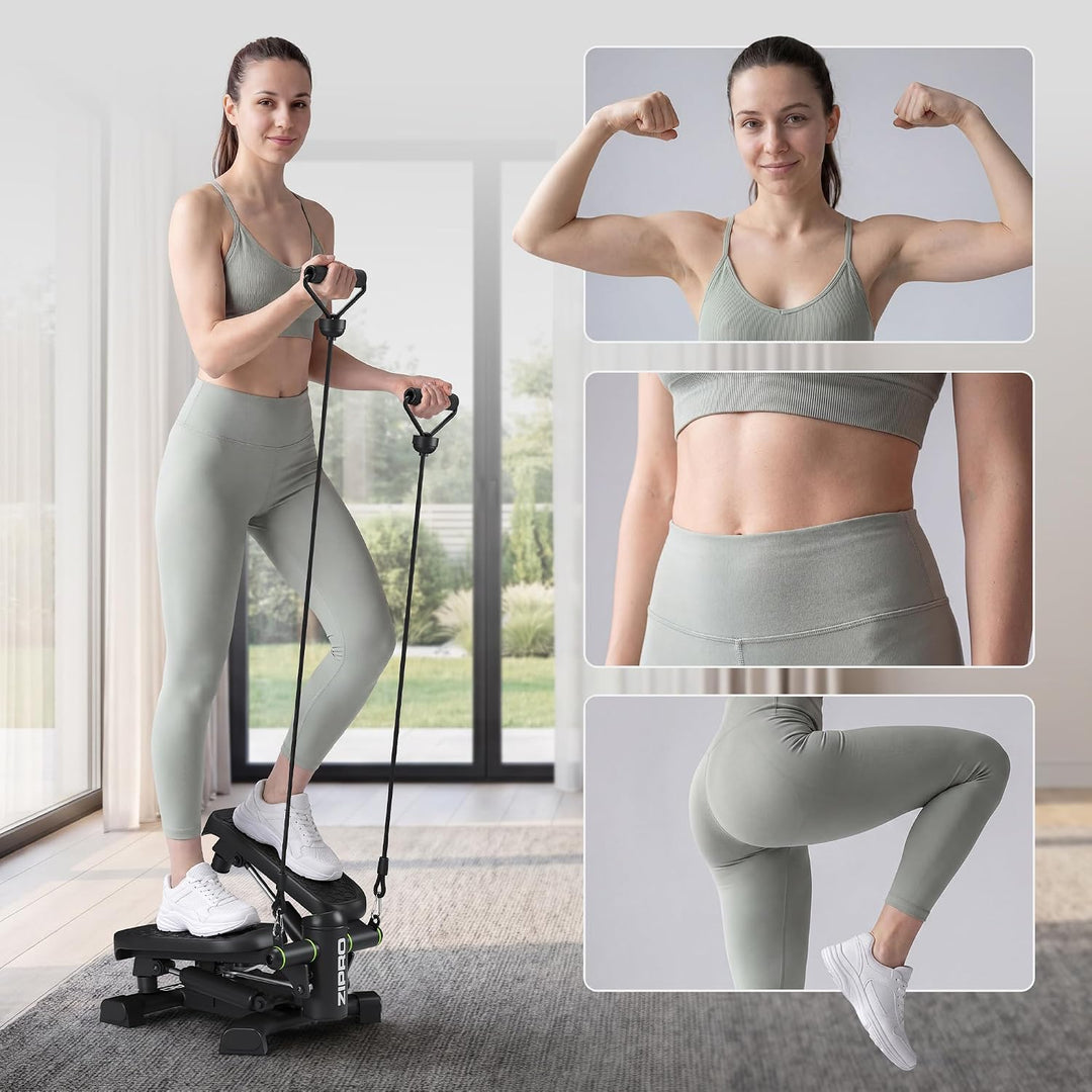 Zipro Roam Stepper Mini-Fitnessgerät inkl. LCD-Trainingscomputer mit vielen Funktionen Fitnesstraini