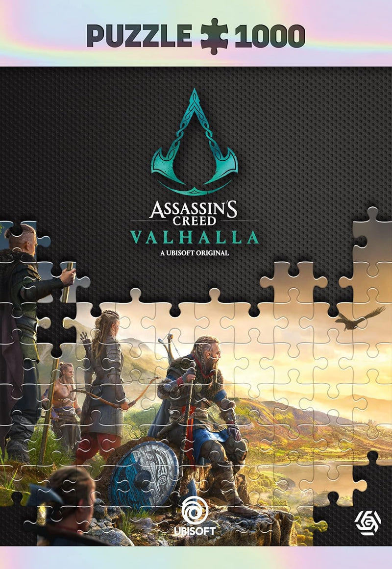 Good Loot Assassins Creed Valhalla Vista of England Puzzles Premium Box Sack Poster Computerspiel Sp