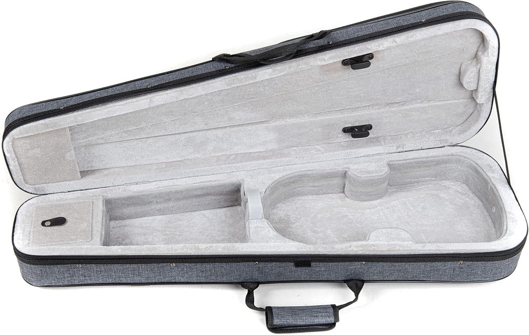 GEWA PURE Violinformetui/Geigenkoffer 3/4 Grau Lila, 3/4
