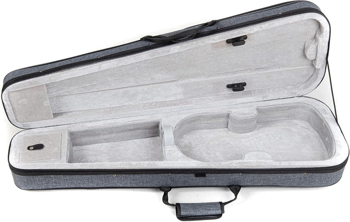 GEWA PURE Violinformetui/Geigenkoffer 3/4 Grau Lila, 3/4