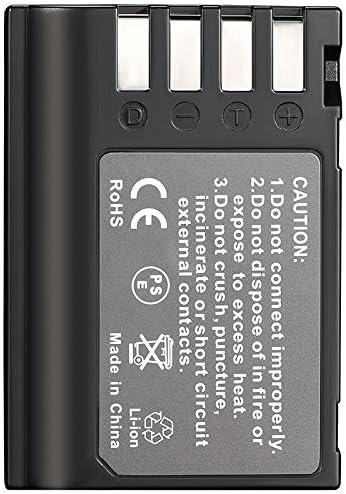 DSTE（2 Pack） Ersatz Batterie und DC180E Reise Ladegerät Kompatibel für Panasonic DMW-BLK22 DC-S5 DC-