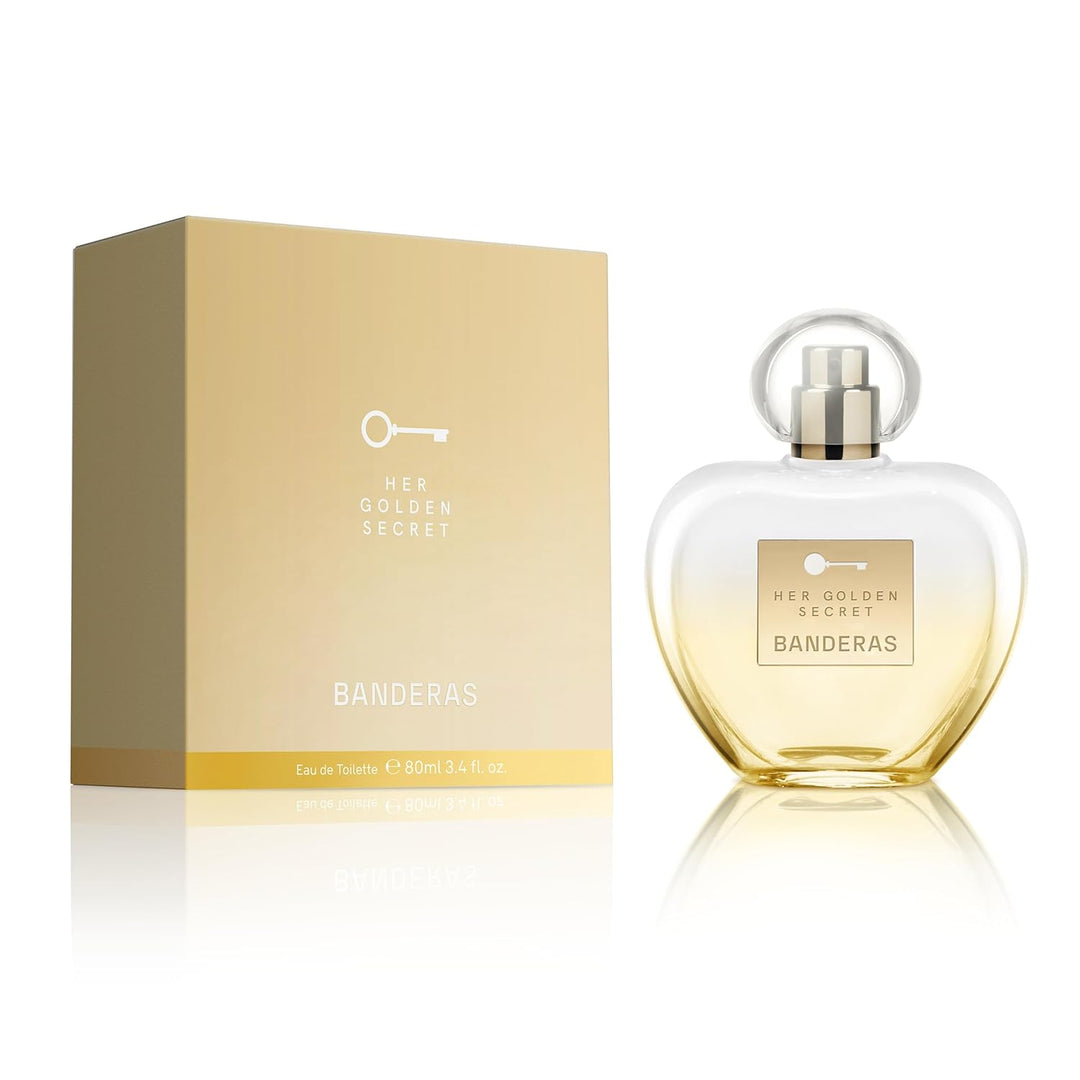 Antonio Banderas Perfumes - Her Golden Secret - Eau de Toilette Spray für Frauen - 80 ml