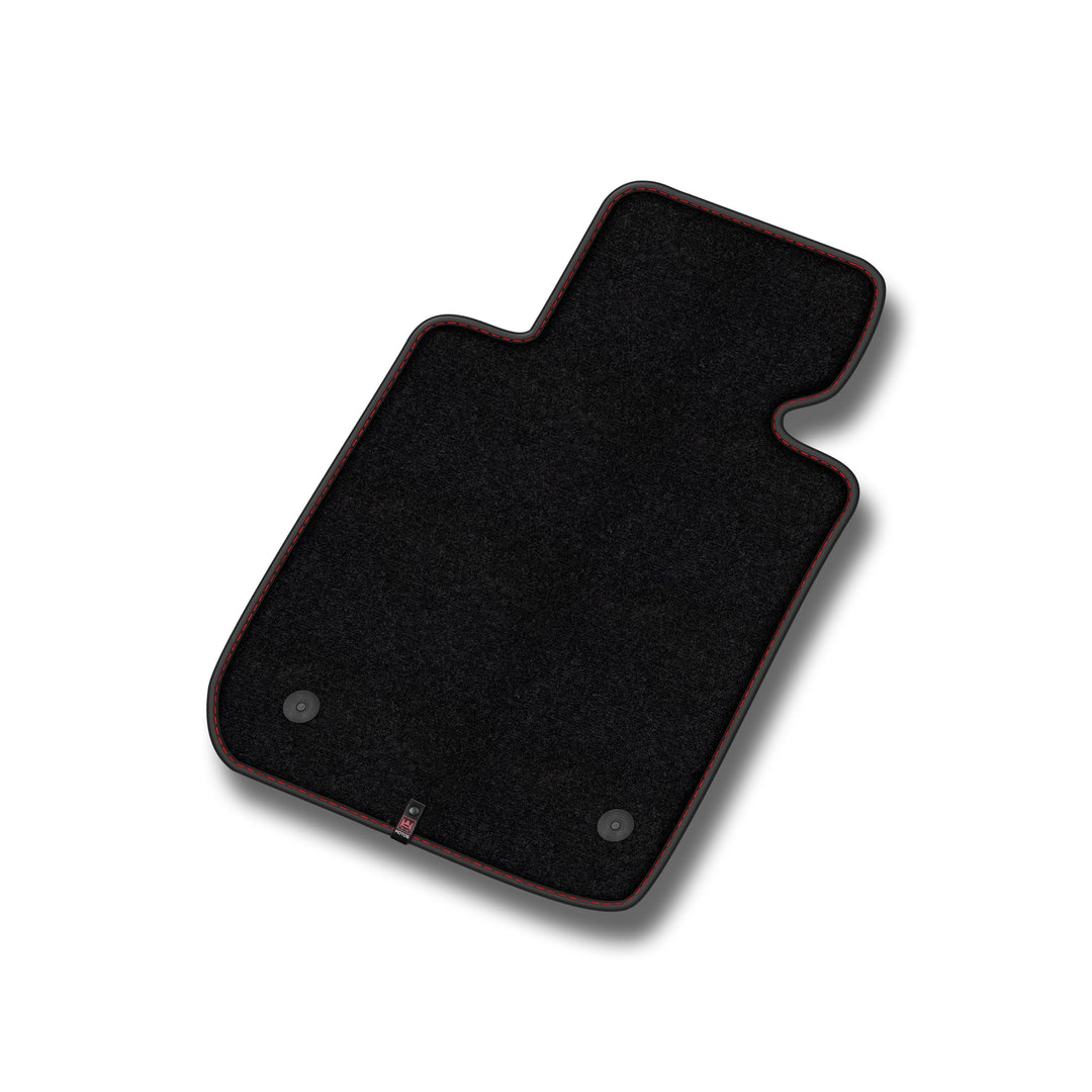 M MOTOS Velours Premium fussmatten Auto kompatibel mit VW T5 2003-2015, VW Transporter T6 2015-2019
