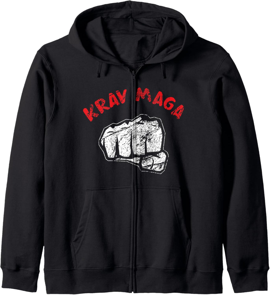 Krav Maga Israeli Combat System Geschenk Kapuzenjacke