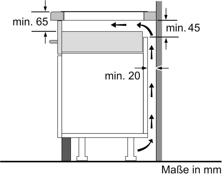 Bosch Hausgeräte PXY801KW1E Serie 8 Smartes Induktionskochfeld (autark), 80 cm breit, FlexInduction
