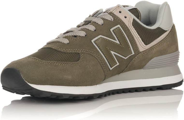 New Balance Men's 574 V2 Evergreen Sneaker 36 EU Olive Night, 36 EU Olive Night