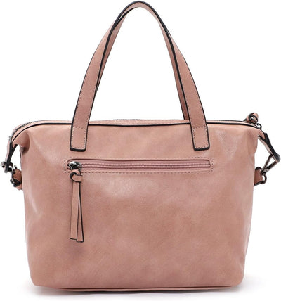 Tamaris Shopper Jelena 31854 Damen Handtaschen Uni Einheitsgrösse Oldrose 651, Einheitsgrösse Oldros