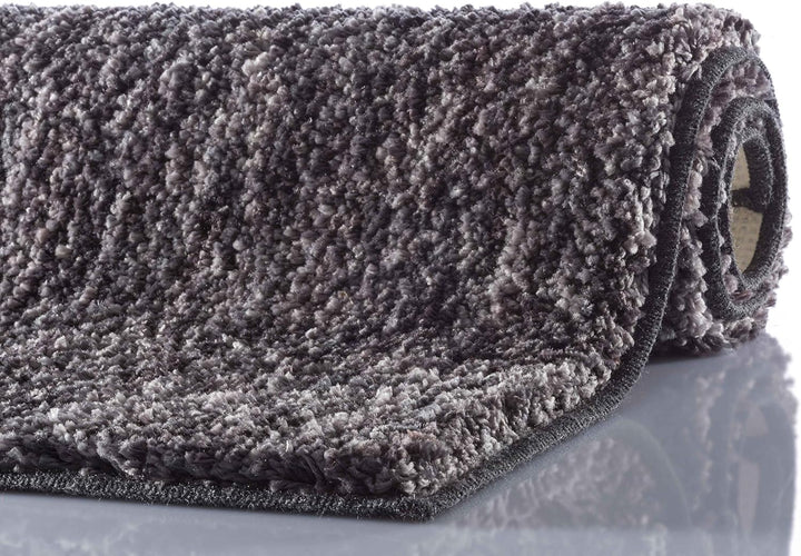 Grund Mirage Badteppich, Polyester, Anthrazit, 50 x 60 cm 50 x 60 cm Anthrazit, 50 x 60 cm Anthrazit