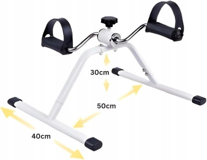 Mini Heimtrainer Pedaltrainer – Arm- & Beintrainer für Zuhause, leiser Reha Trainer, kompakt für Bür