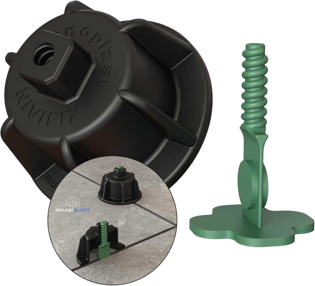 Fliesen Nivelliersystem 250x Zuglaschen Standard/linear PRO für 4 mm Fugen | Nivelliersystem zum Ver