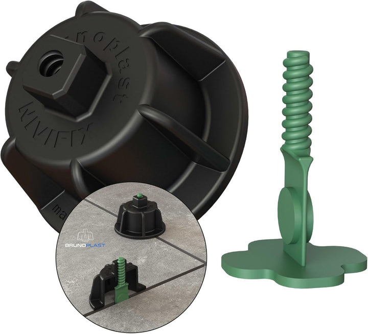 Fliesen Nivelliersystem 250x Zuglaschen Standard/linear PRO für 4 mm Fugen | Nivelliersystem zum Ver