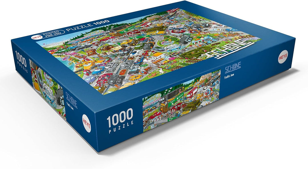 Traffic Jam - Christoph Schöne - Premium 1000 Teile Puzzle - MyPuzzle Sonderkollektion von Heye Puzz