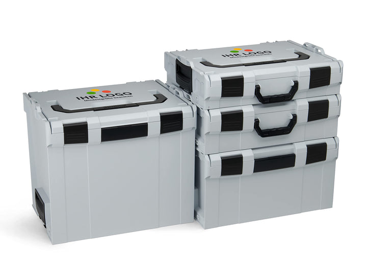 Bosch Sortimo L-Boxx Werkzeugkoffer Set ohne Inhalt | Grösse 102-374 in Grau | leere Werkzeugkästen
