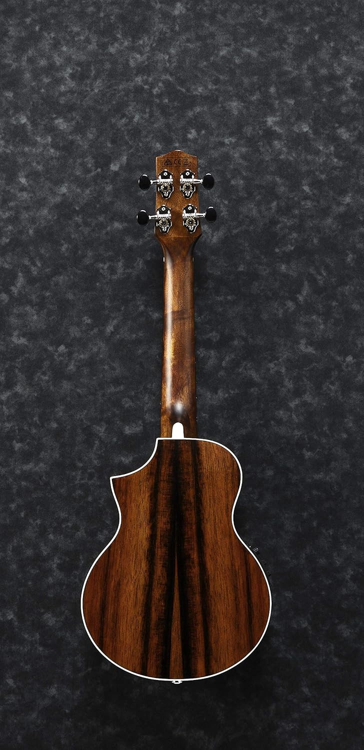 Ibanez UEW13MEE-DBO UEW Series Electro-acoustic Ukulele - 4 String - Dark Brown Open Pore