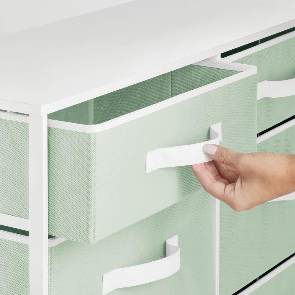 mDesign Kommode mit 8 Schubladen für Spielzeug und Kleidung – stabiler Schubladenschrank für das Kin