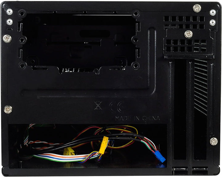 SilverStone SST-SG05BB-Lite - Sugo Mini-ITX kompaktes Cube Gehäuse, schwarz, Schwarz