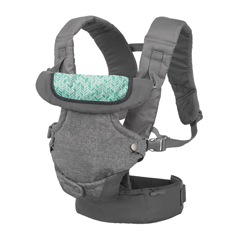 MoMi LAMI Babywippe für Kinder bis 9 kg & Infantino Flip Advanced 4-in-1 Carrier with Bib - Ergonomi