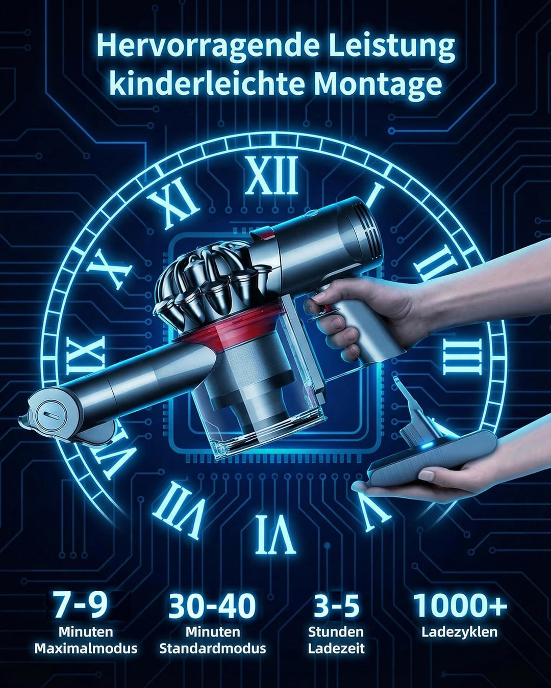 V7 Akku, Ersatzakku für Dyson SV11 Kompatibel mit Dyson V7 SV11 Animal Motorhead Trigger Fluffy Matr