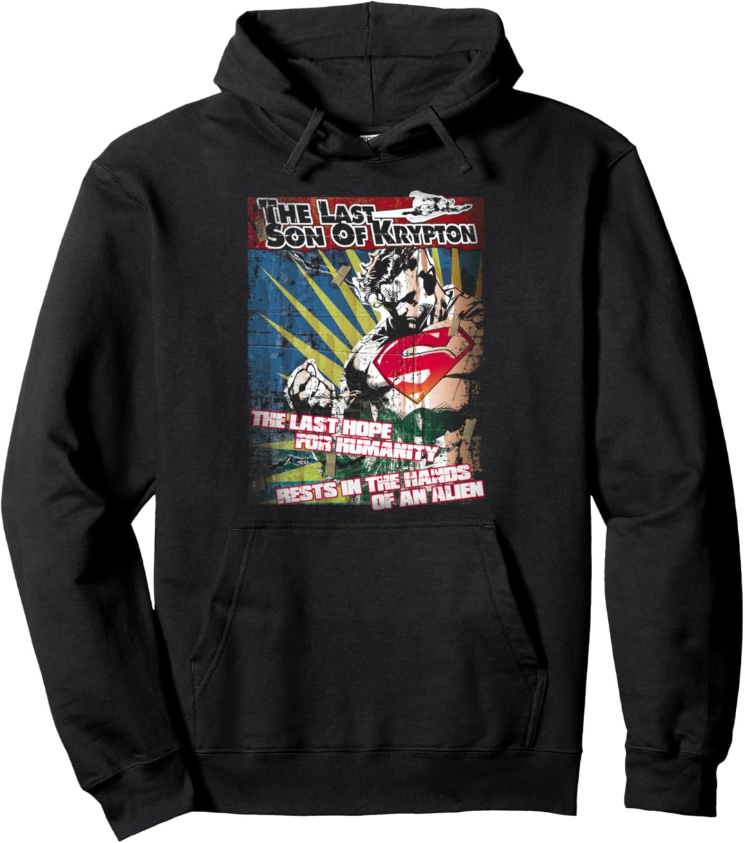 Superman Last Hope Pullover Hoodie