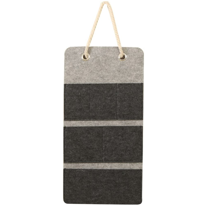Toddmomy Wandbehang Aufbewahrungstasche Filz Wandbehang Organizer Korb Mit Mehreren Taschen Stoff Üb