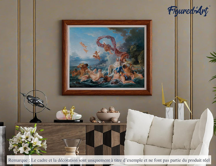 Figured'Art Malen Nach Zahlen Erwachsene Mit Rahmen Der Triumph der Venus - François Boucher - Paint