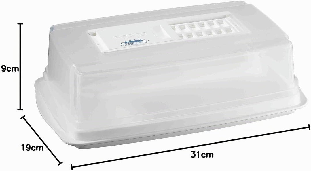 Tefal Käseglocke, 9182012, Weiss, 31 x 19 x 10 cm, 1