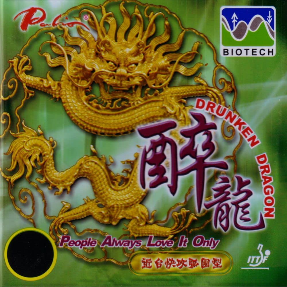 PALIO Drunken Dragon Biotech | China Tischtennis Belag | ITTF | TT-Spezial - Schütt Tischtennis Schw