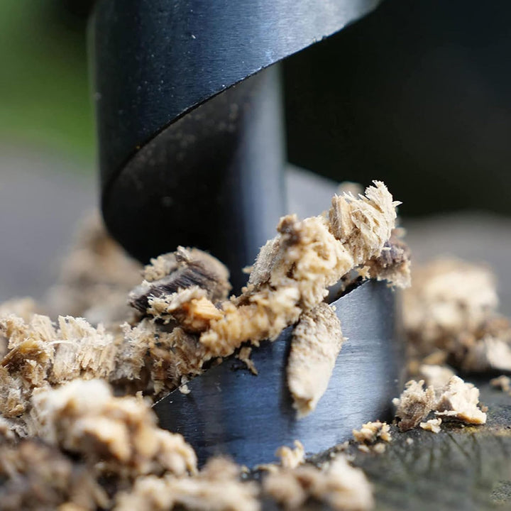 4 Stück Handbohrer für den Aussenbereich,Handbohrmaschine für Holzbearbeitung,für Outdoor Survival,C