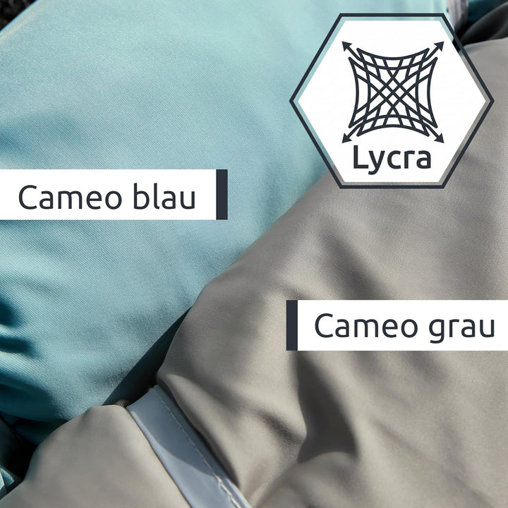 your GEAR Cameo Beach Shelter 3 x 3 m - XXL Strandmuschel, Sonnensegel, UV 50+ Sonnenschutz, Strandz