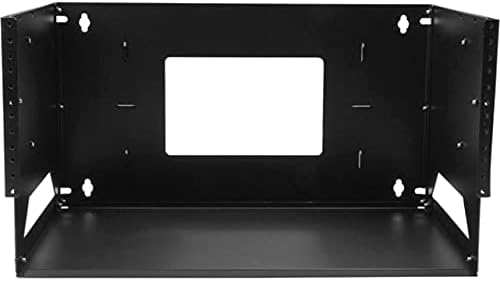 StarTech.com 4HE Wandmontage Rack mit Fachboden - Open Rack - Wandmontage Rack - Offenes Netzwerk Ra