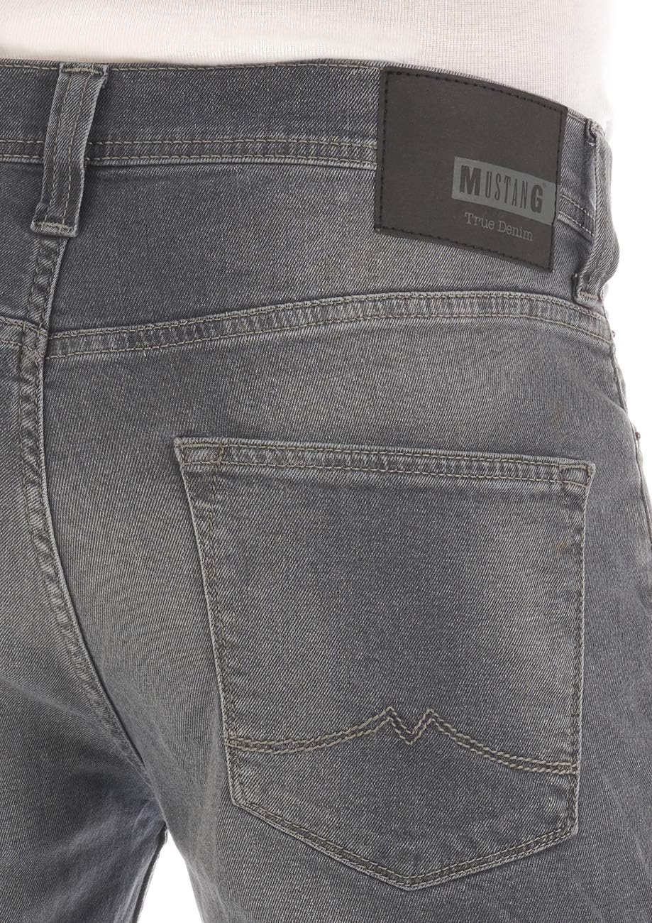 MUSTANG Jeans Herren Stretch Slim Fit Vegas Jeanshose Hose Denim Schwarz Grau Blau 30 31 32 33 34 36