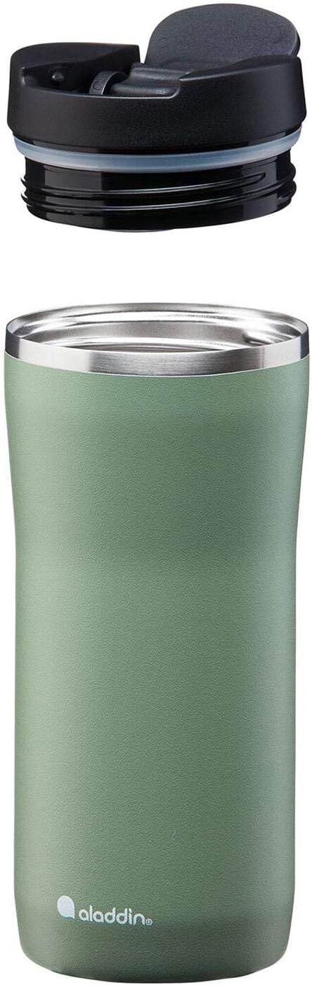 Aladdin Barista Mocca Thermavac Leak-Lock Edelstahl Thermobecher 0.35L Sage Green - Auslaufsicherer